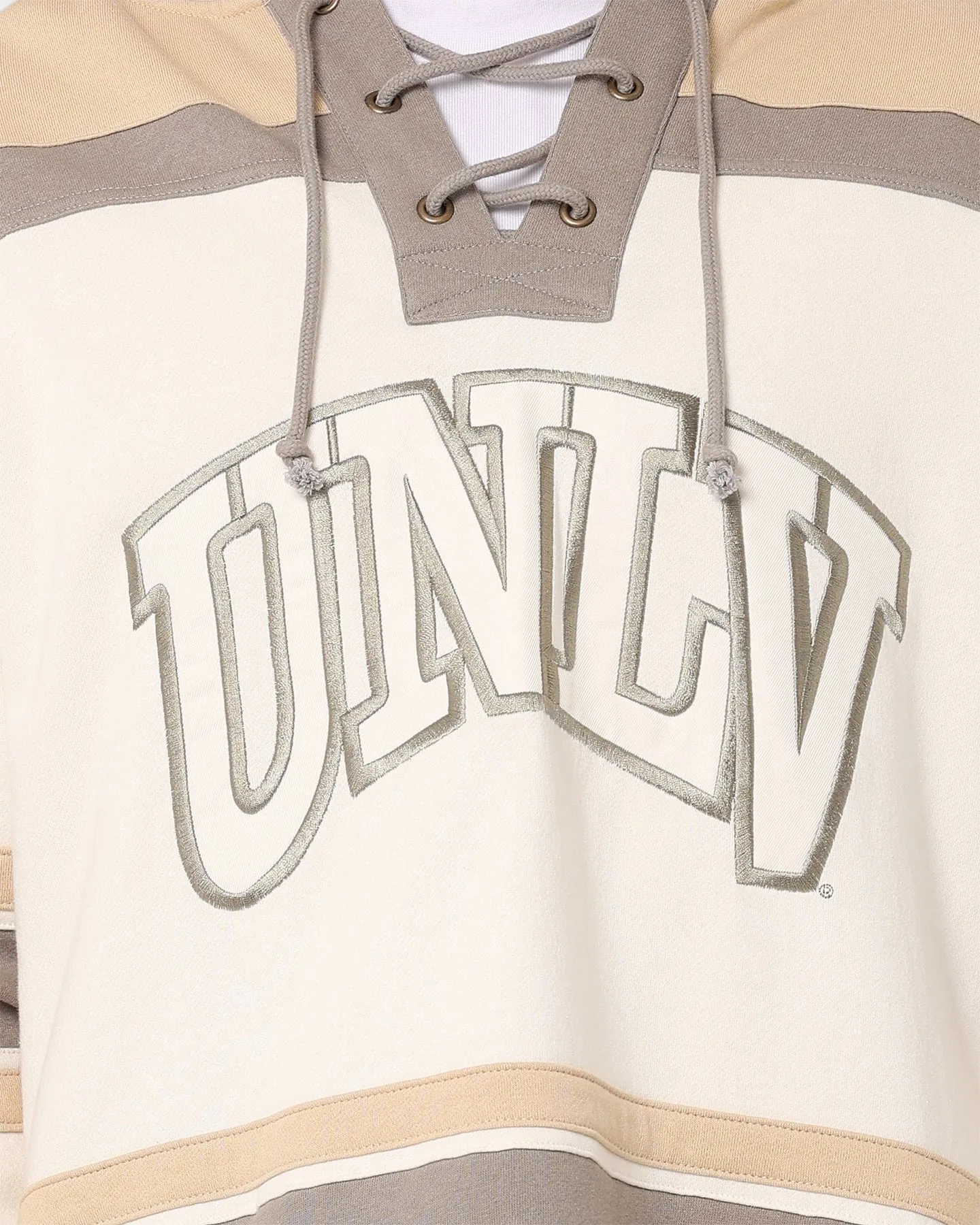47 Brand University of Nevada. Las Vegas Superior Lacer Hoodie Cream/Khaki