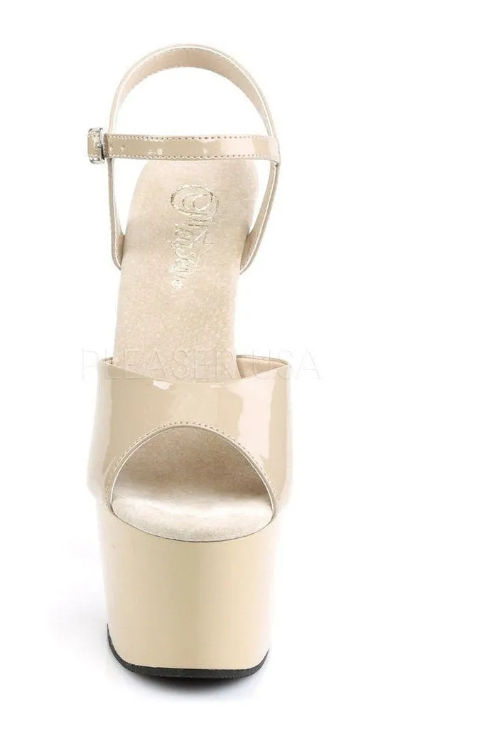 ADORE-709 Platform Sandal  | Bone Patent