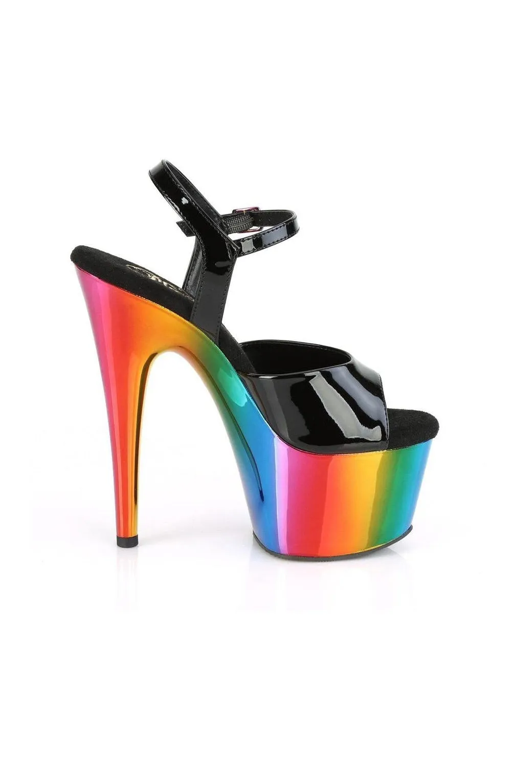 ADORE-709RC Sandal | Black Patent