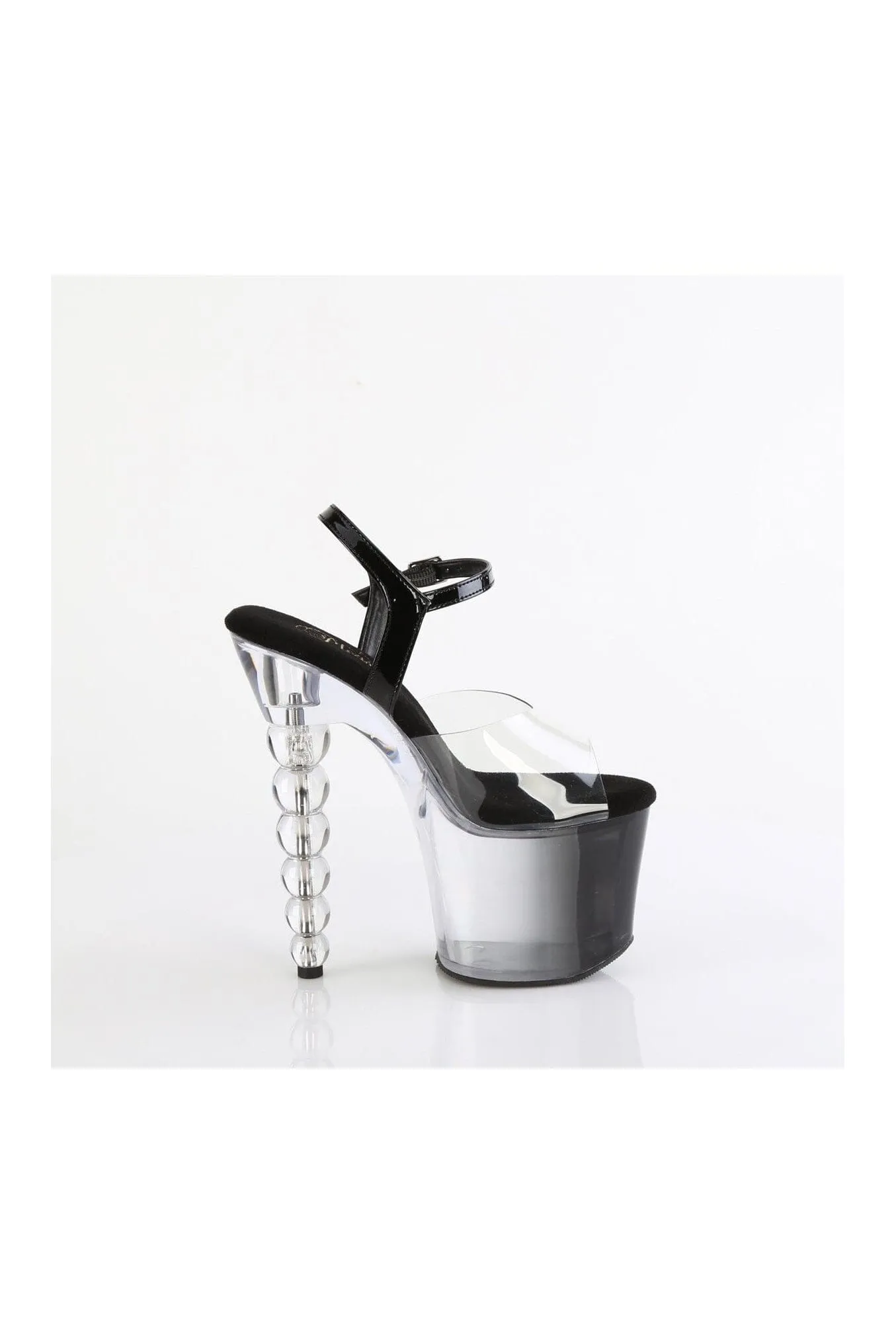BLISS-708-1BC Clear Patent Sandal