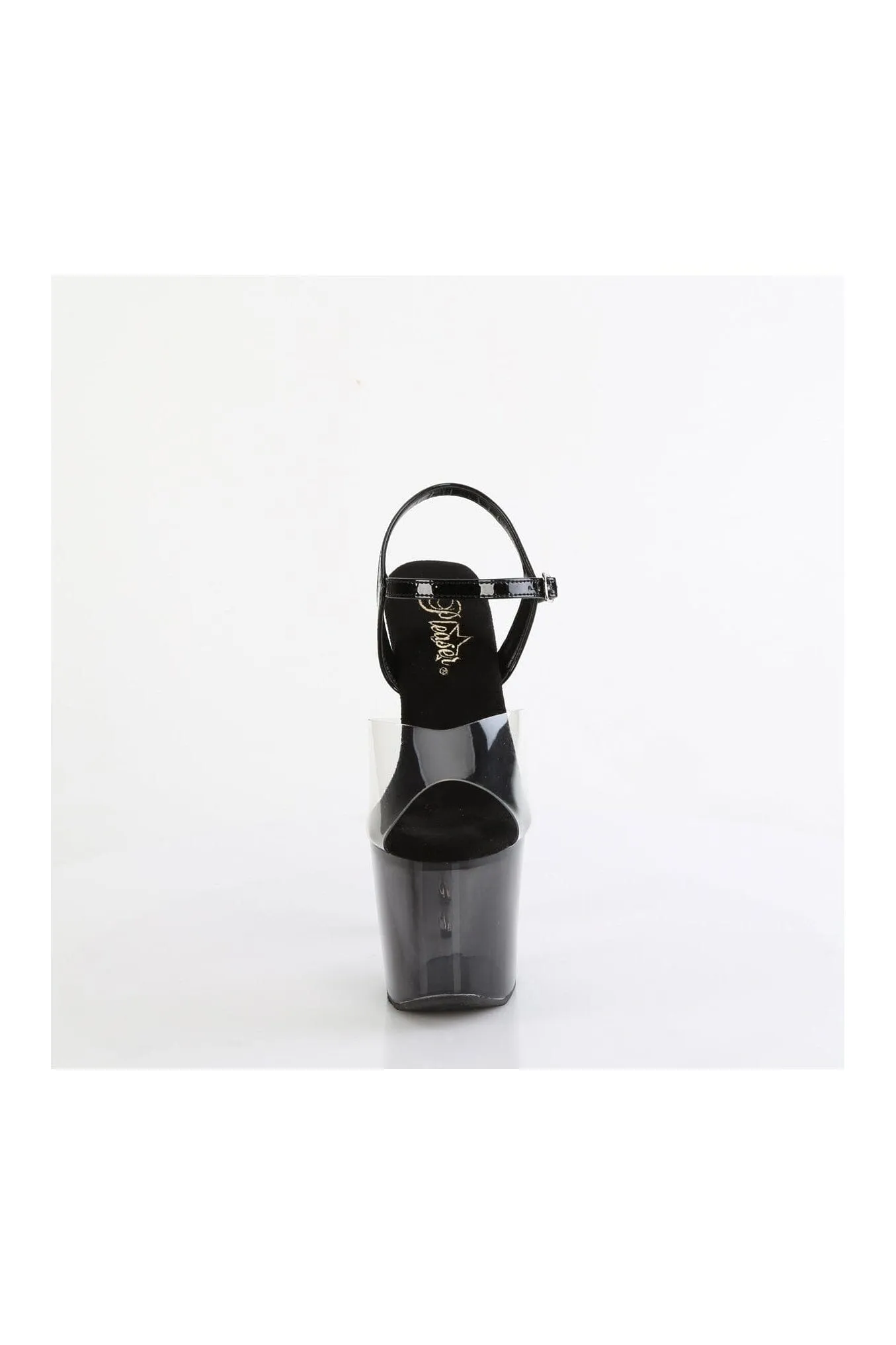 BLISS-708-1BC Clear Patent Sandal