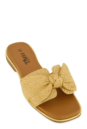 Bow Knot Band Sandals