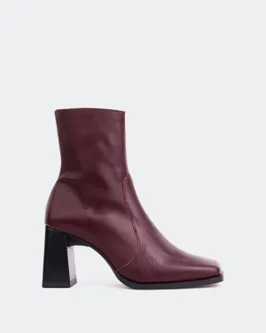 Chard Burgundy Leather