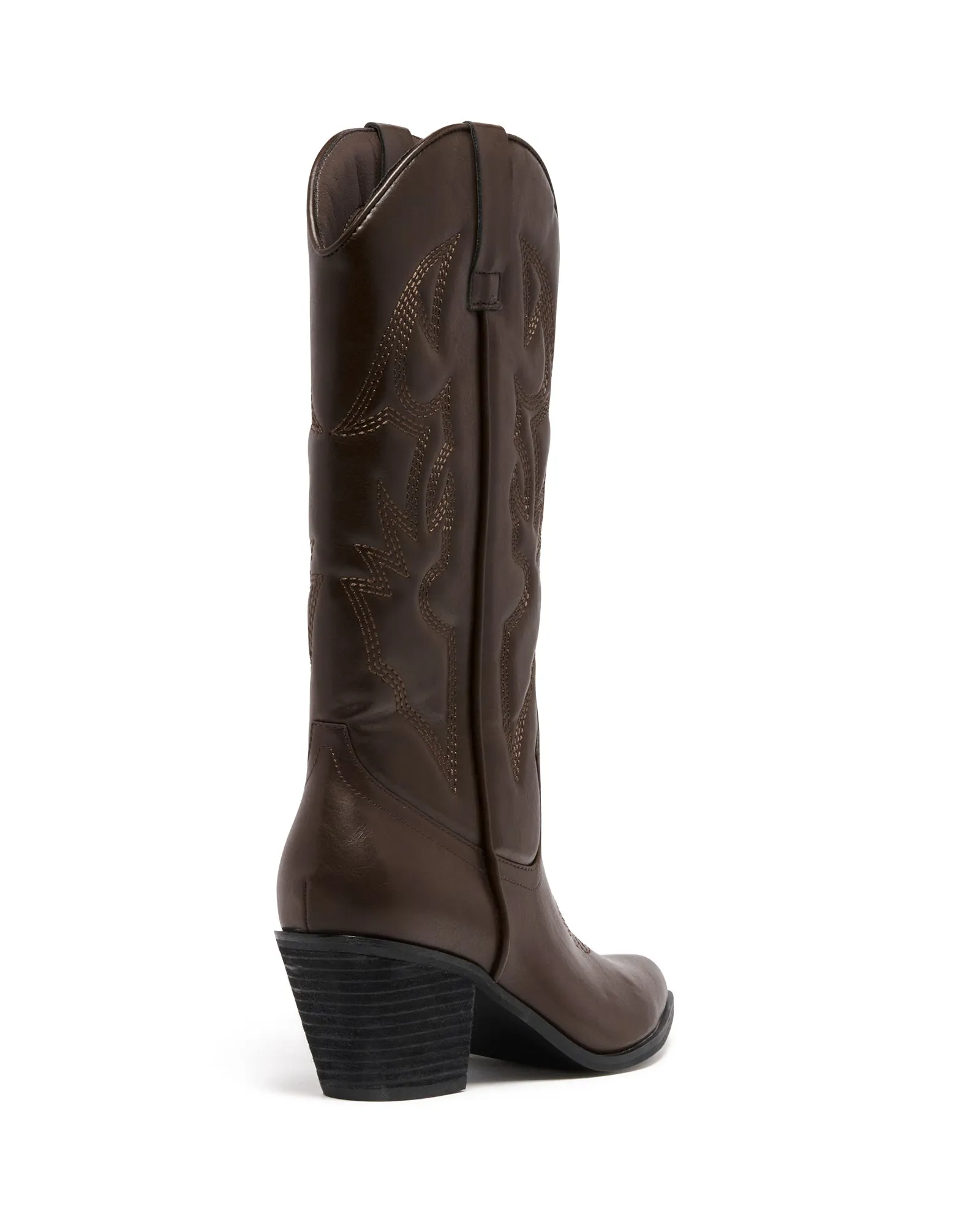 Clayton Cowboy Boot Chocolate