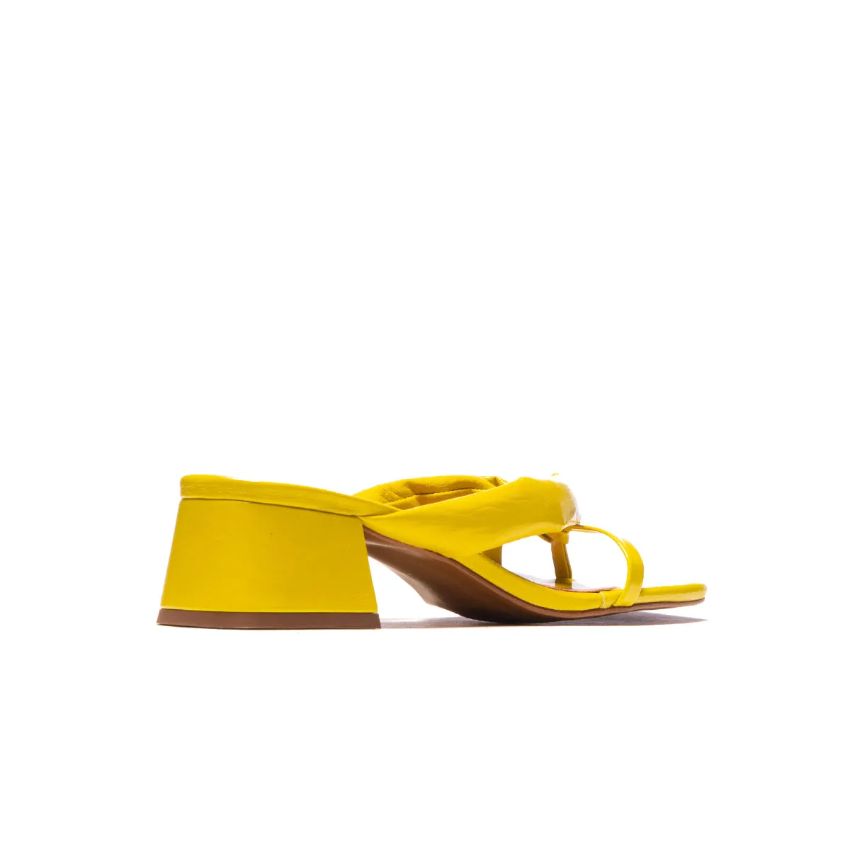Collins Yellow Leather