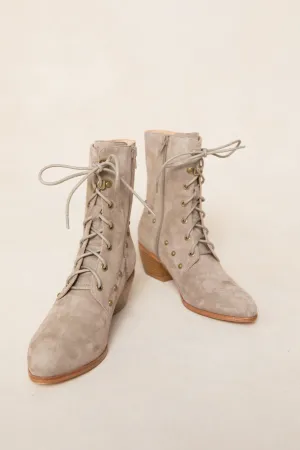 Darcy Lace Up Studded Boot - FINAL SALE