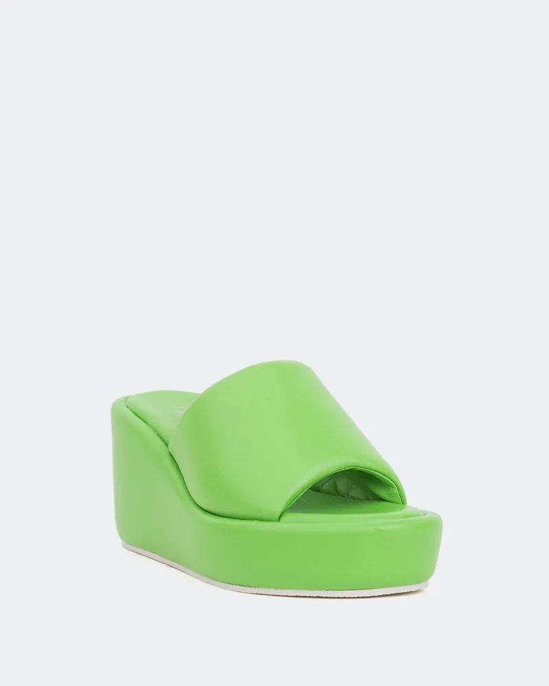 Dolores Green Leather
