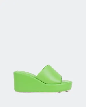 Dolores Green Leather