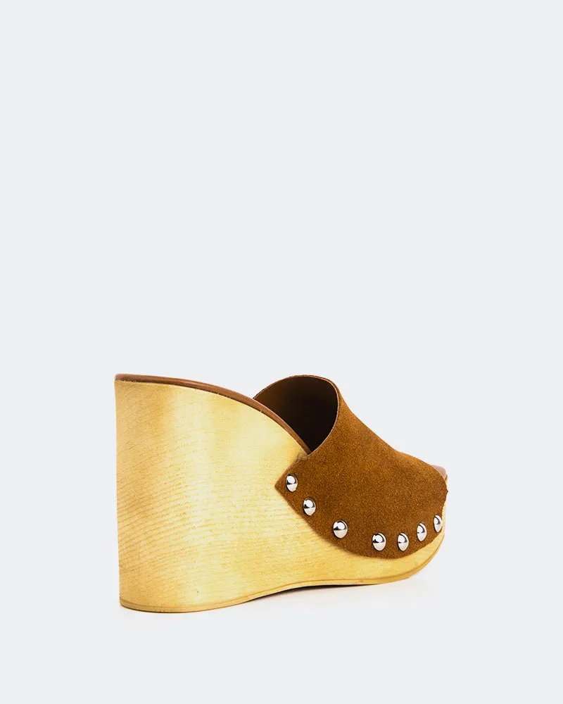 Emeline Brown Suede