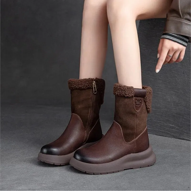 Flat Ankle Boots Women