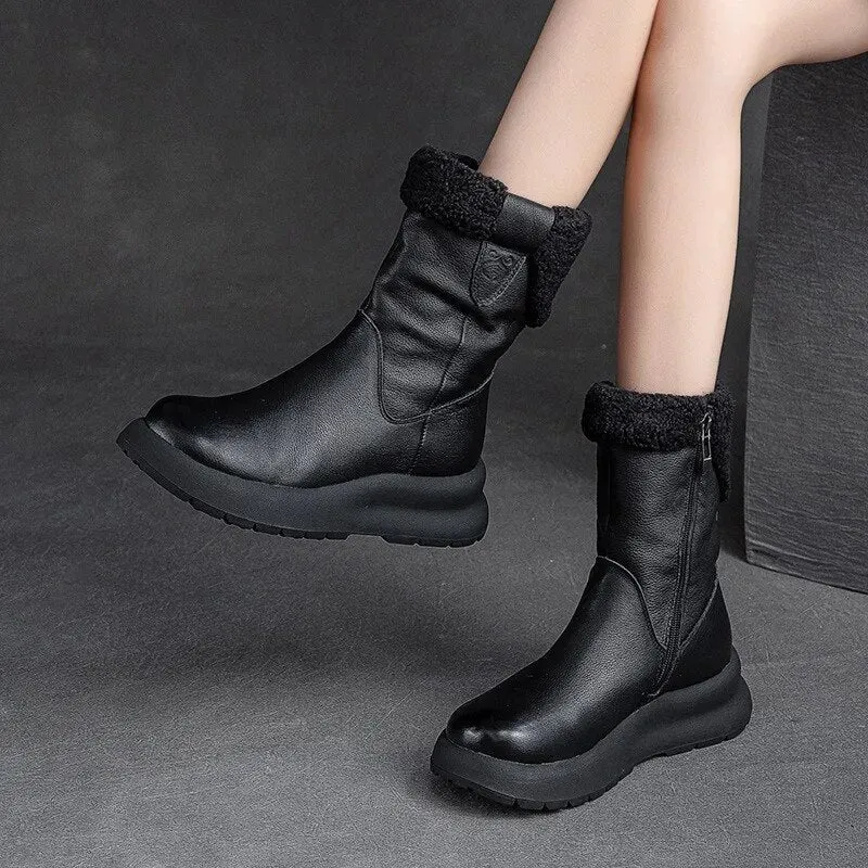Flat Ankle Boots Women