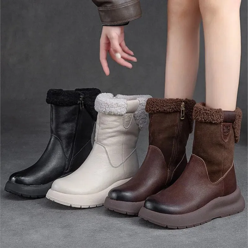 Flat Ankle Boots Women