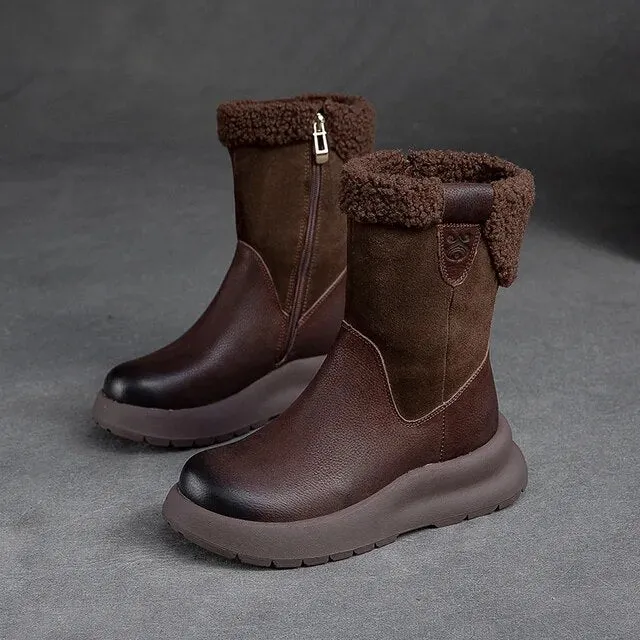 Flat Ankle Boots Women