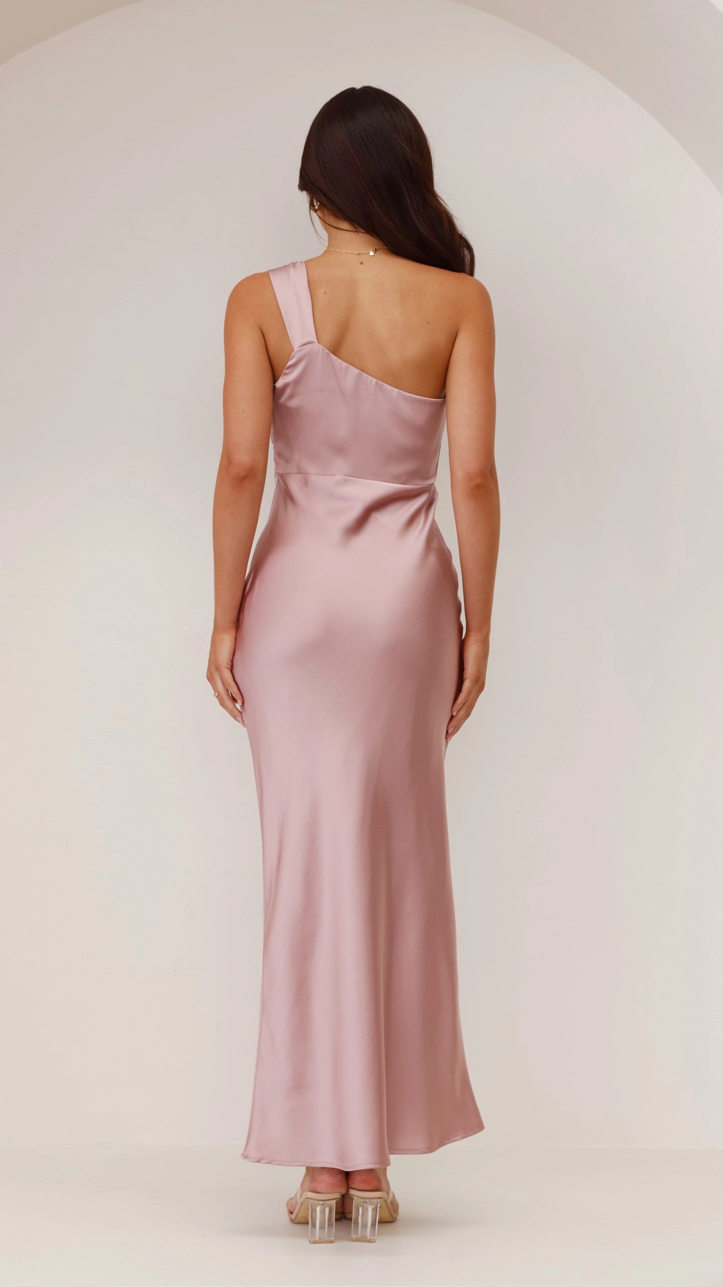Greta Maxi Dress - Dusty Pink