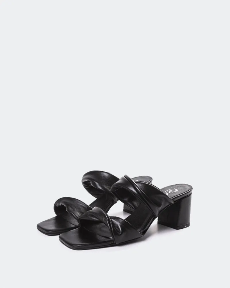 Hester Black Leather