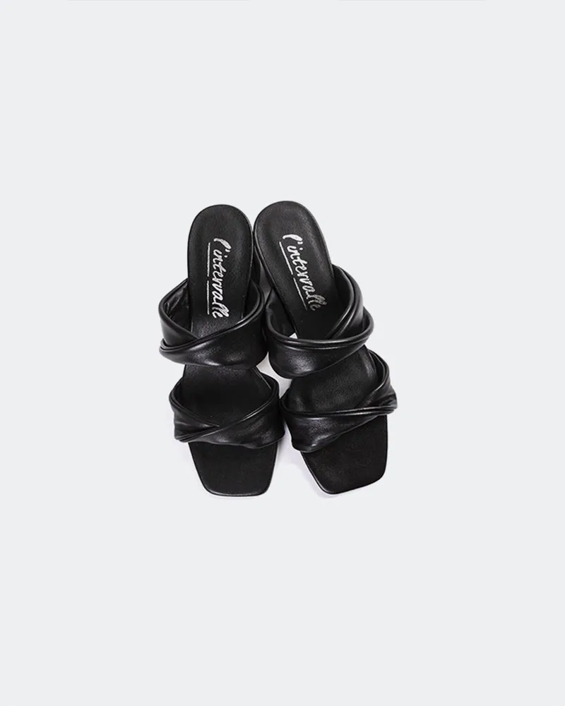 Hester Black Leather