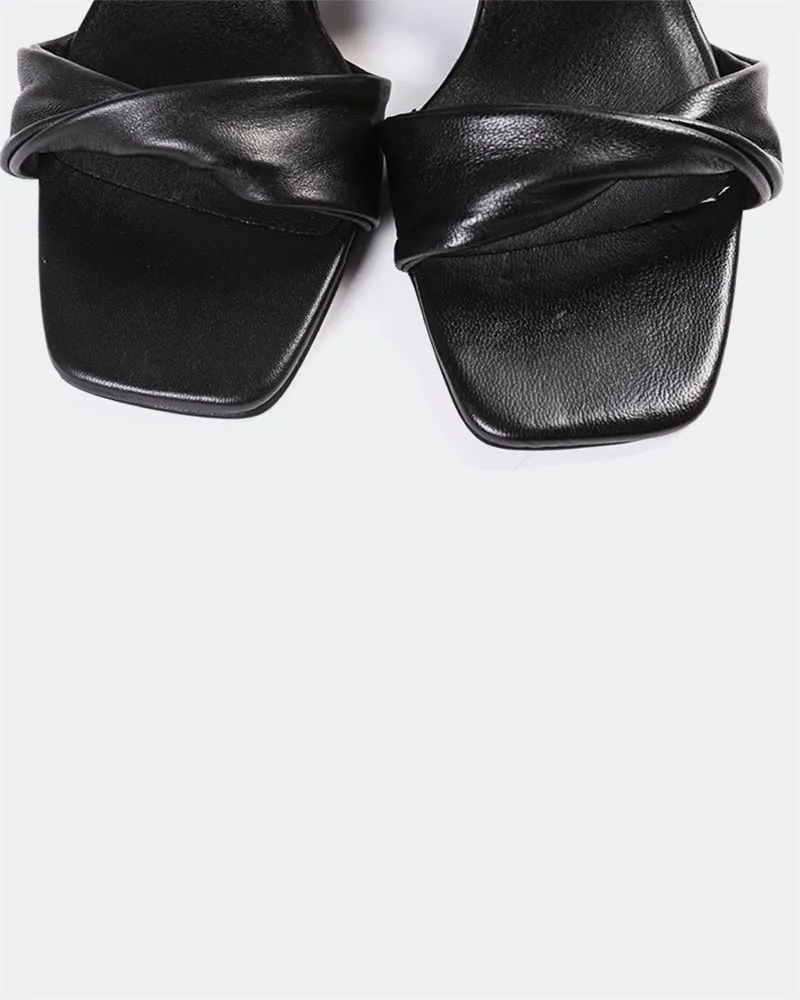 Hester Black Leather