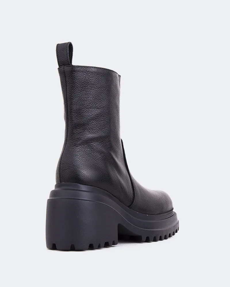 Ike Black Leather