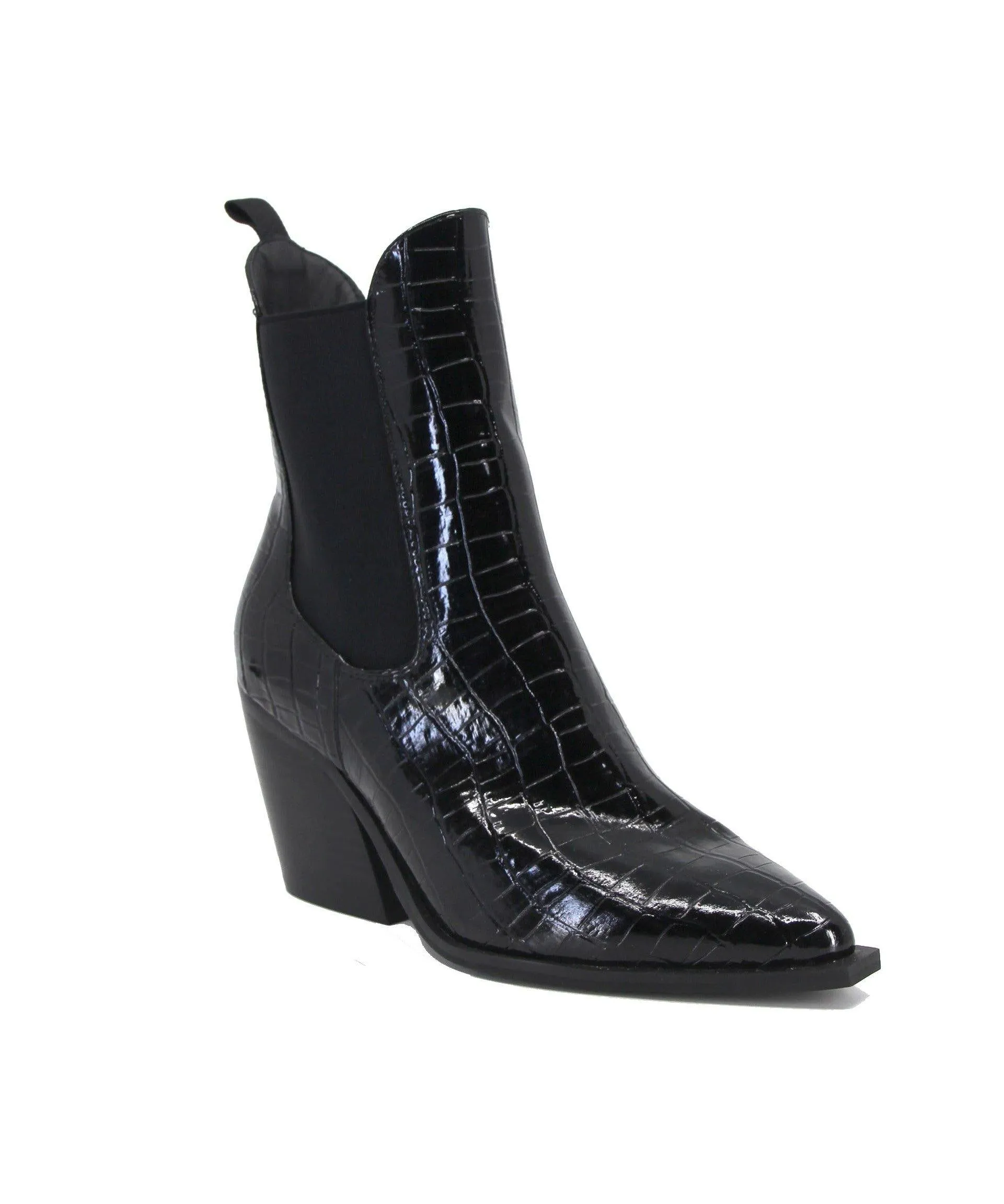 Josette Black Croc *FINAL SALE*