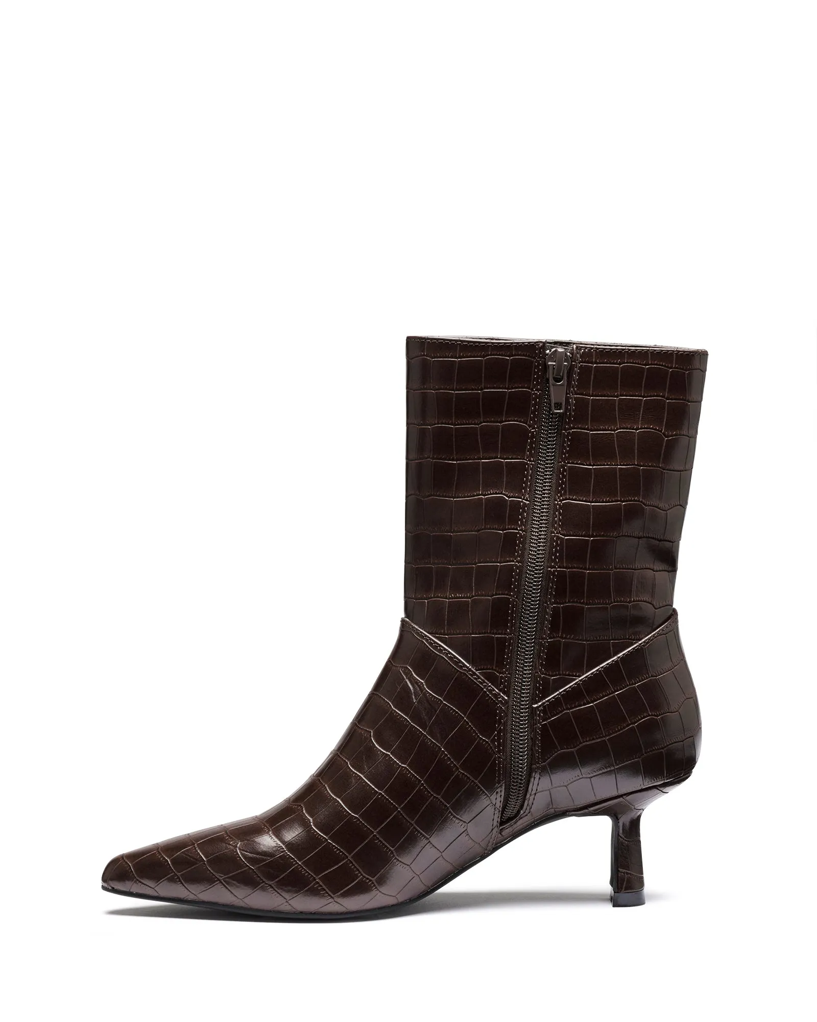 Kacee Ankle Boot Chocolate Croc