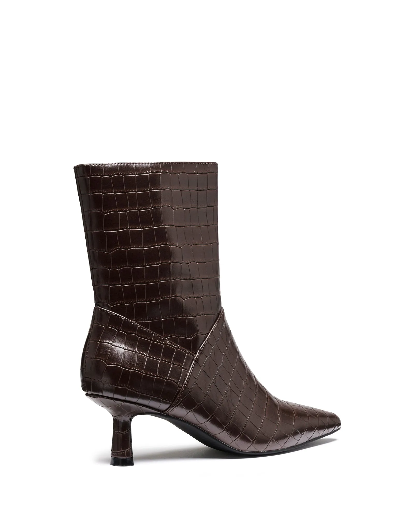 Kacee Ankle Boot Chocolate Croc
