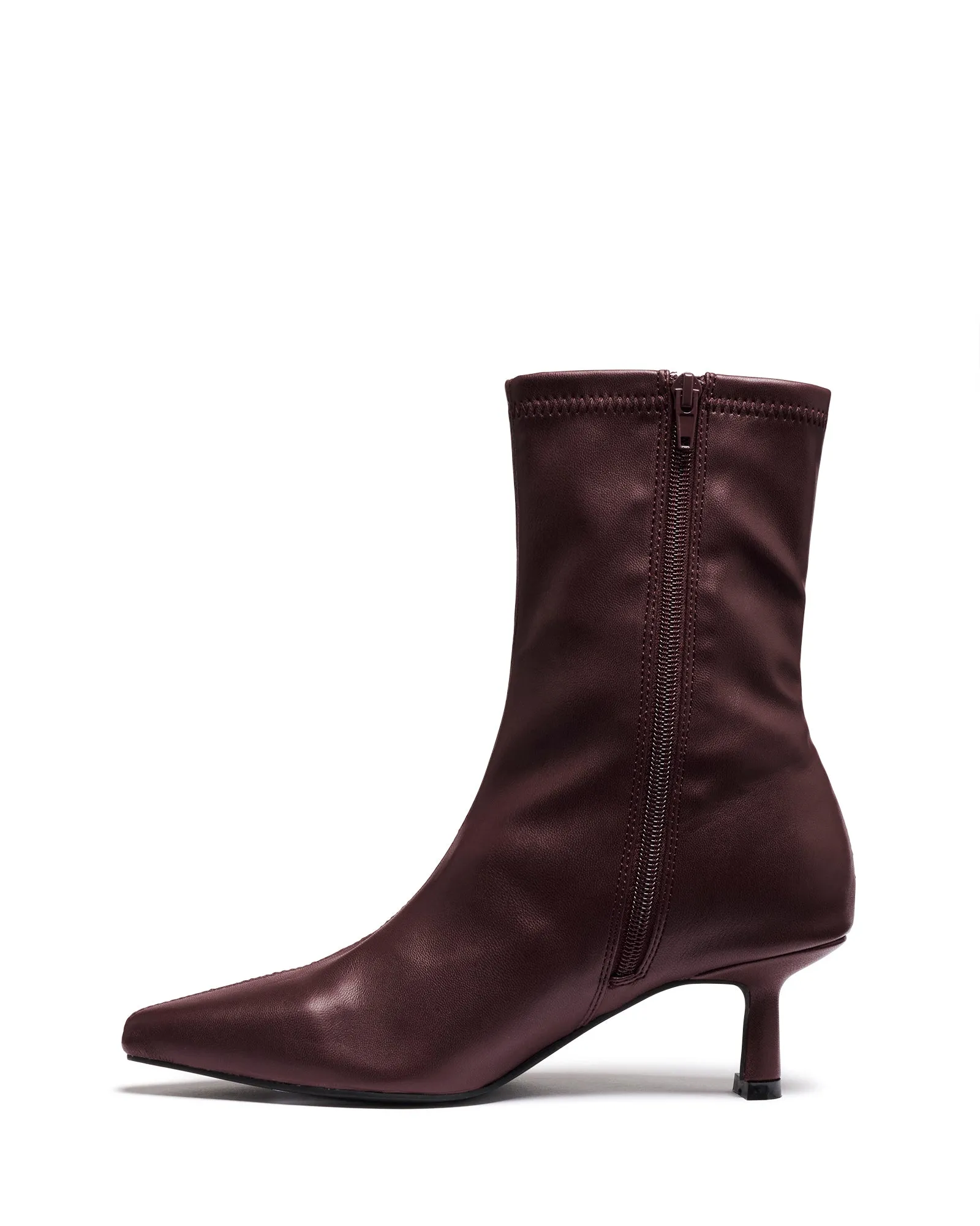 Keeley Ankle Boot Bordeaux