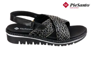 Pie Rafia Black