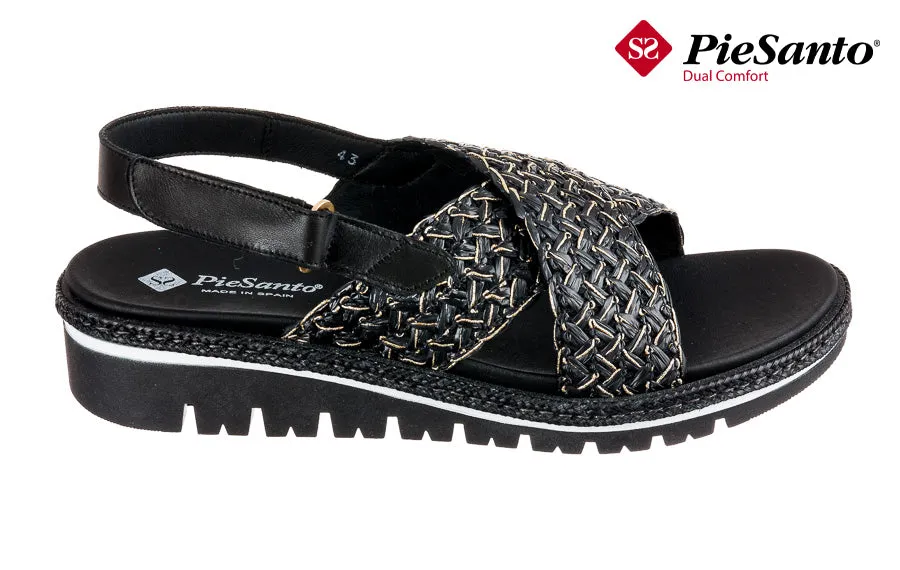 Pie Rafia Black