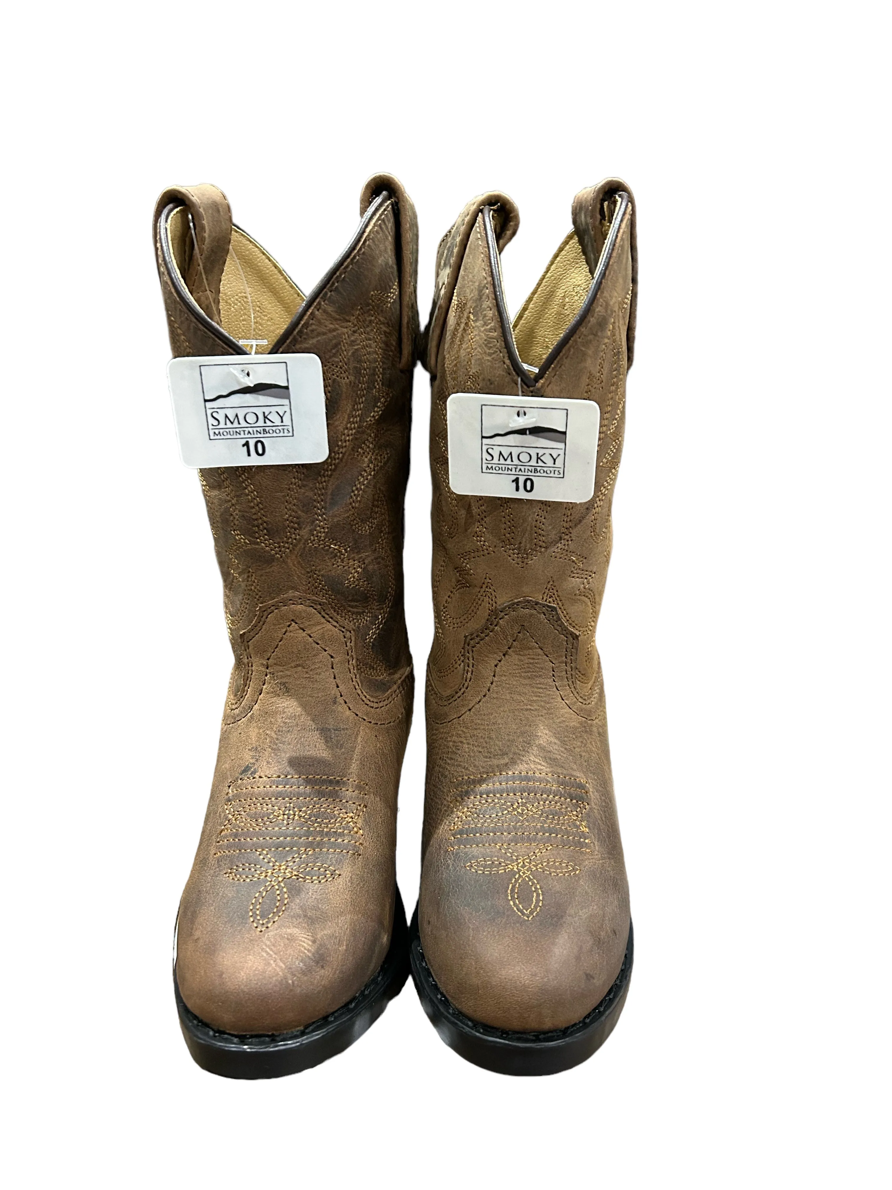Smoky Mountain Boots 3034Y Denver Brown Western Youth Boots