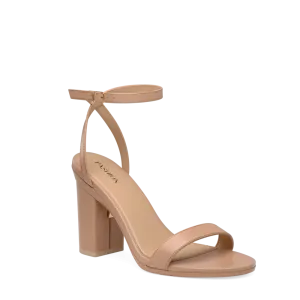 The Brenna - Latte Leather 4 Block