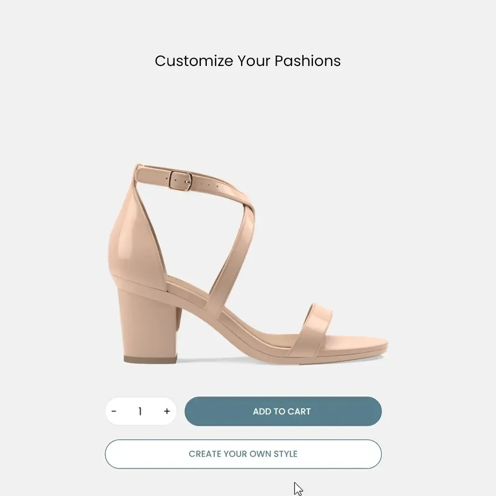 The Sandal - Sand Patent   Block Heel Kit 3 Sand - FINAL SALE