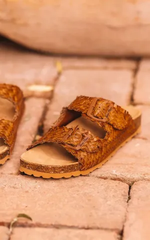 Toni Pons- Guam Leather Rattan Sandal