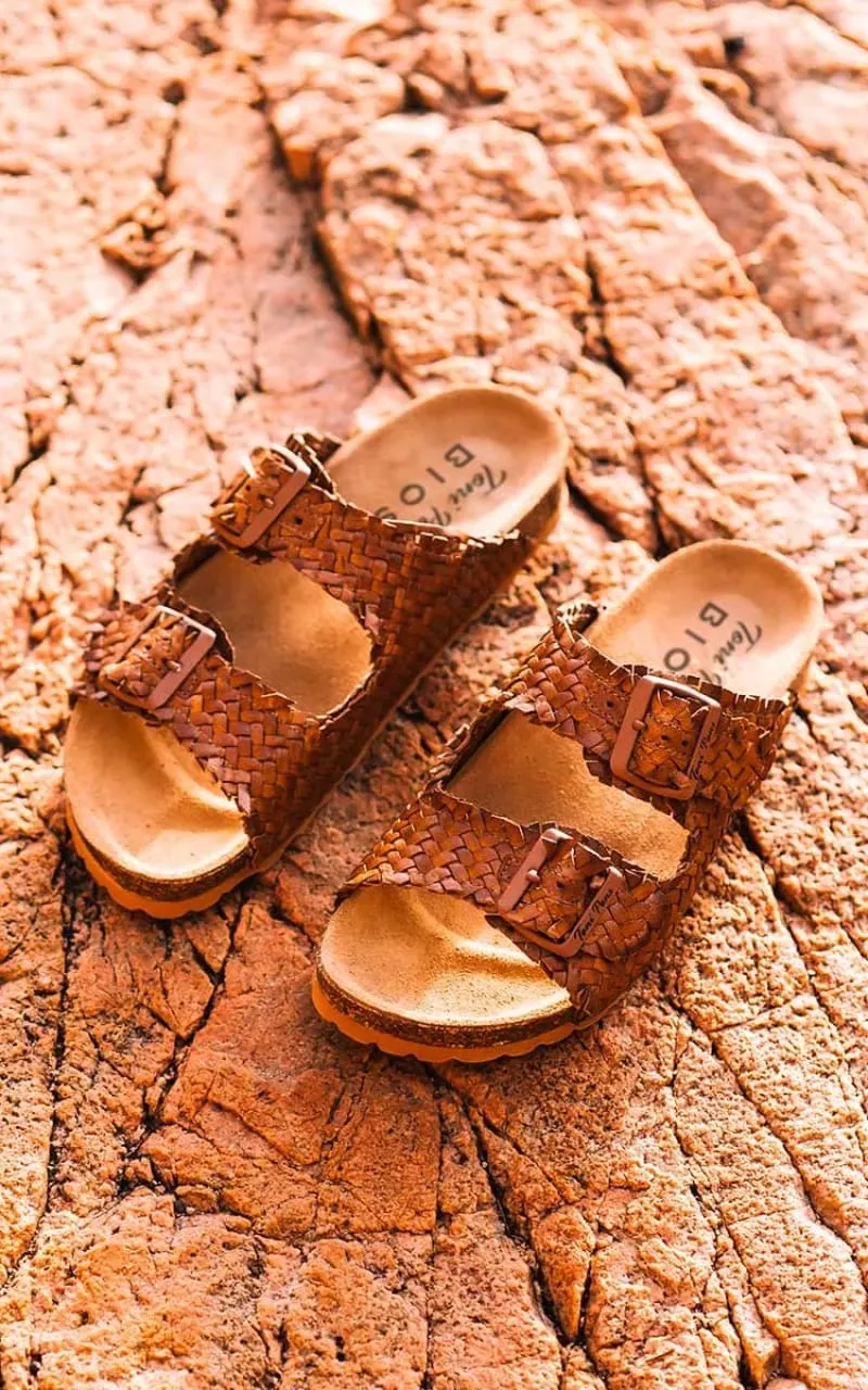 Toni Pons- Guam Leather Rattan Sandal