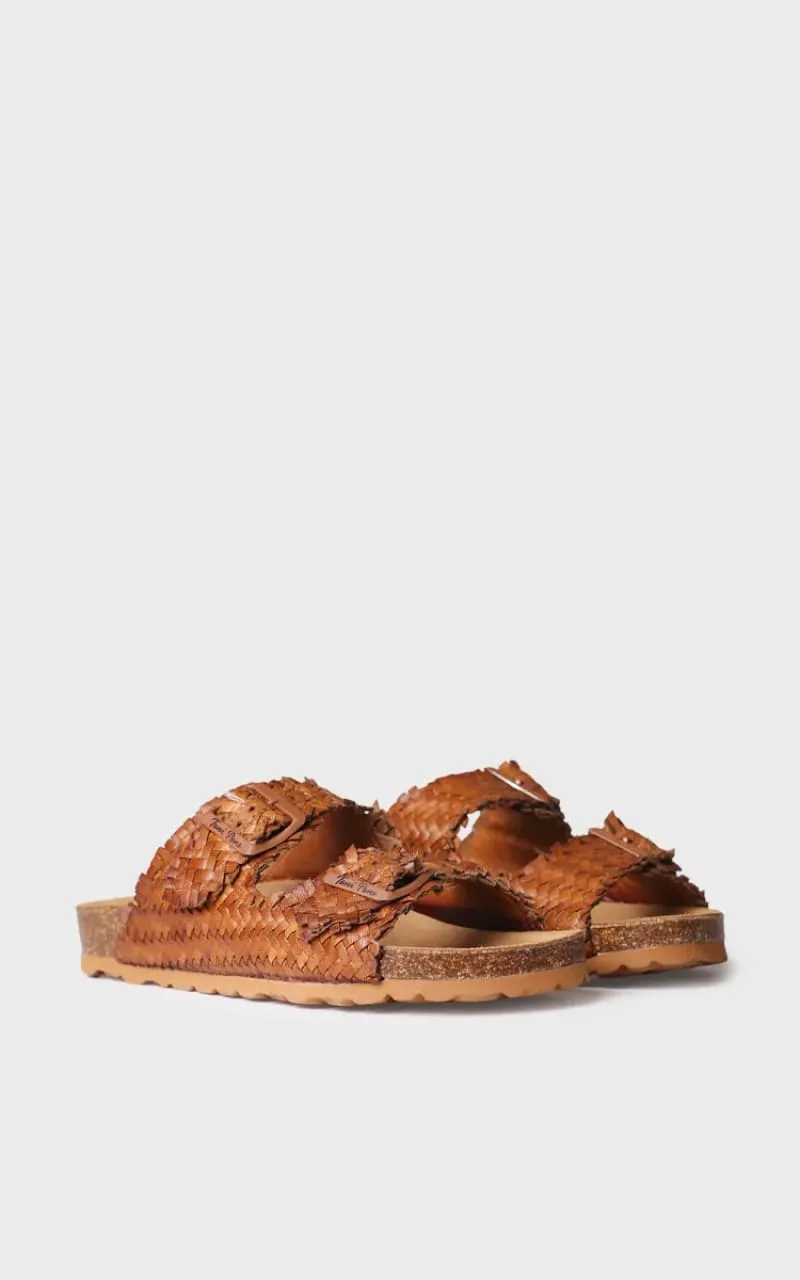 Toni Pons- Guam Leather Rattan Sandal