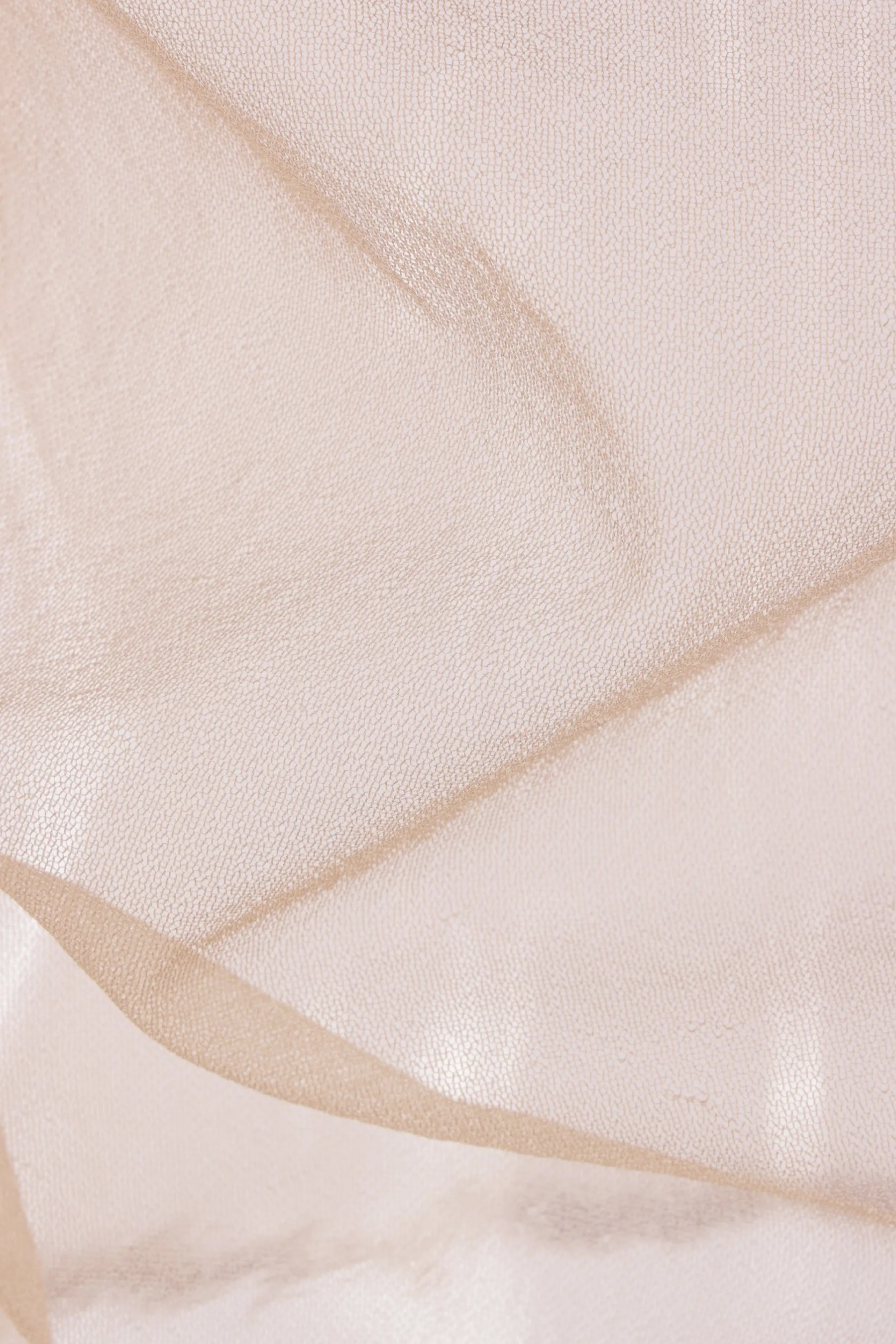 transparent top in technical knit