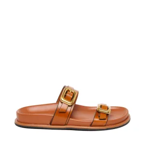 Zaz Slide TAN LEATHER